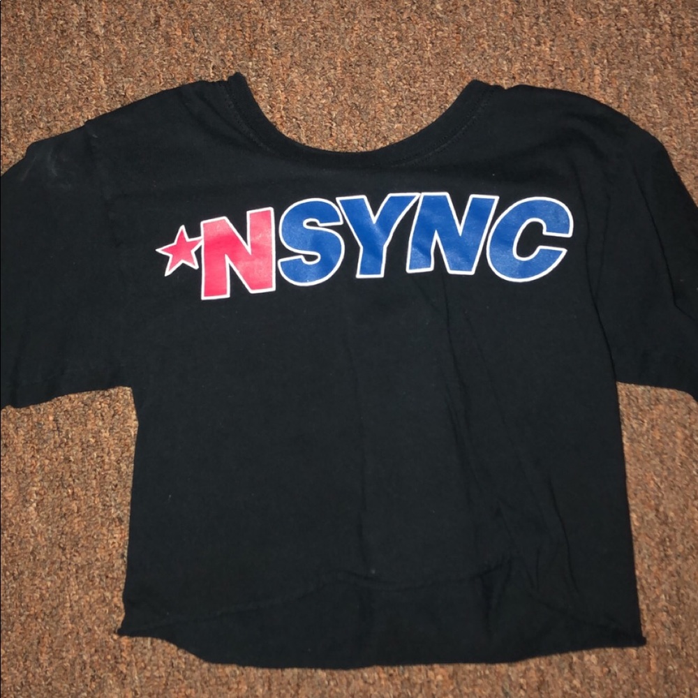 Cropped NSYNC Tshirt